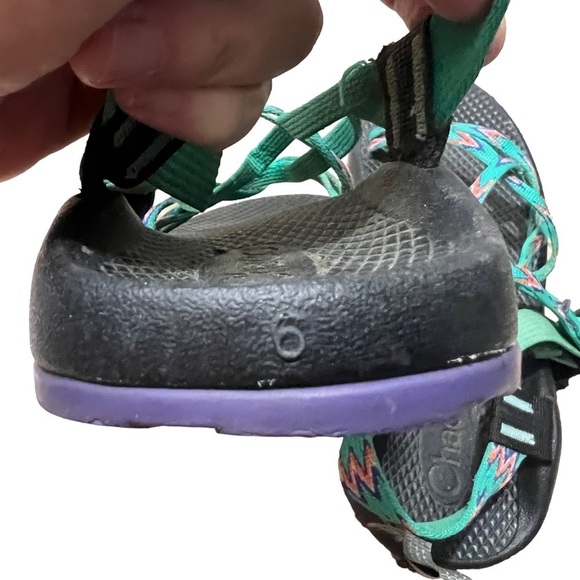 CHACO Zong X Ecotread Sandals Slip-on Hiking Outdoor Sandals  Size 6 - Picture 7 of 9